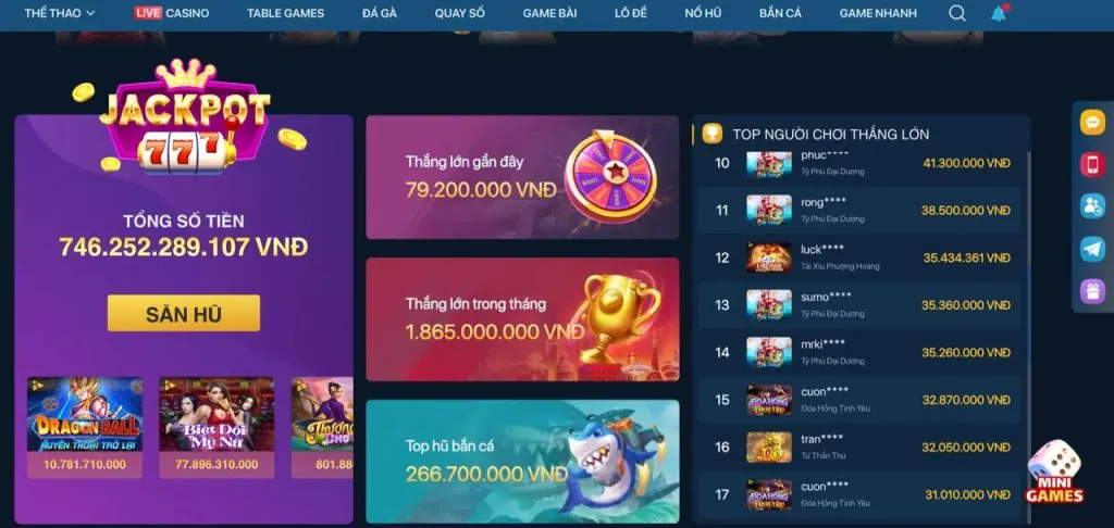 Sự đa dạng trò chơi tại 789b3 code